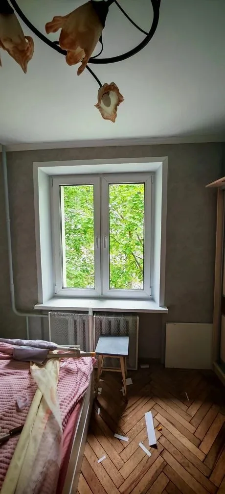 Установленные пластиковые окна